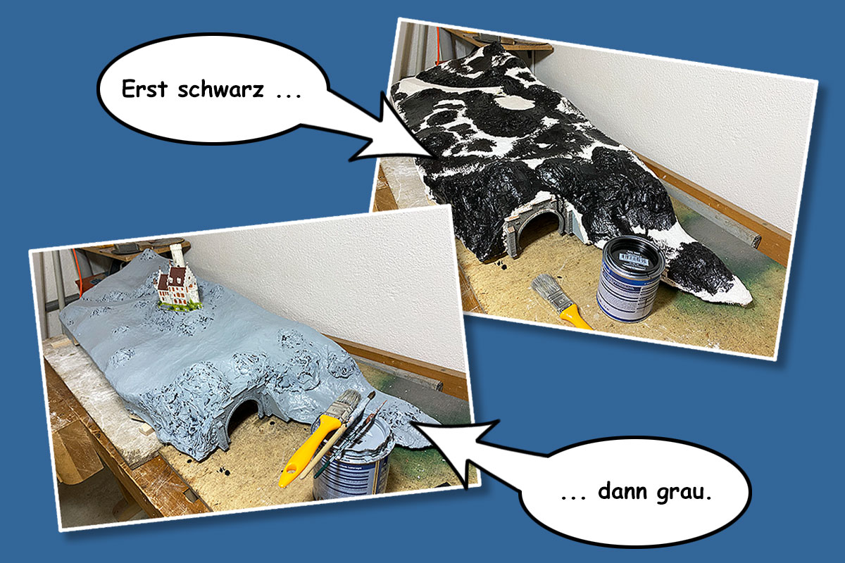 Modellbahn Gelände gestalten