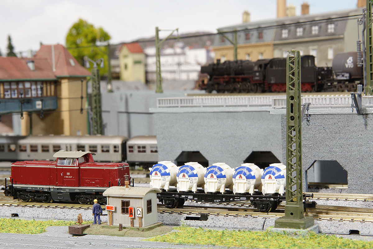 KATO Spur N Gleisplan 8x4