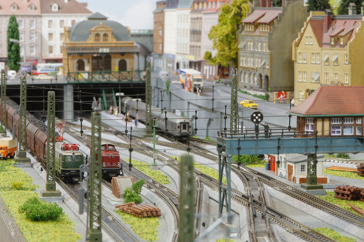 Gleisplan Weichenvorfeld